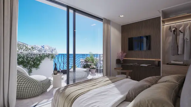 3D Visualisierung Wohnanlage Mallorca – Blue Elements Port d’Andratx